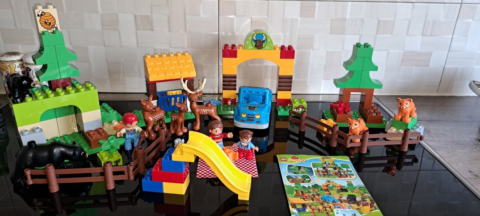 Lego Duplo 10584 Bos: Dierenpark, Kinderen en Baby's, Speelgoed | Duplo en Lego, Compleet, Overige thema's, Ophalen of Verzenden