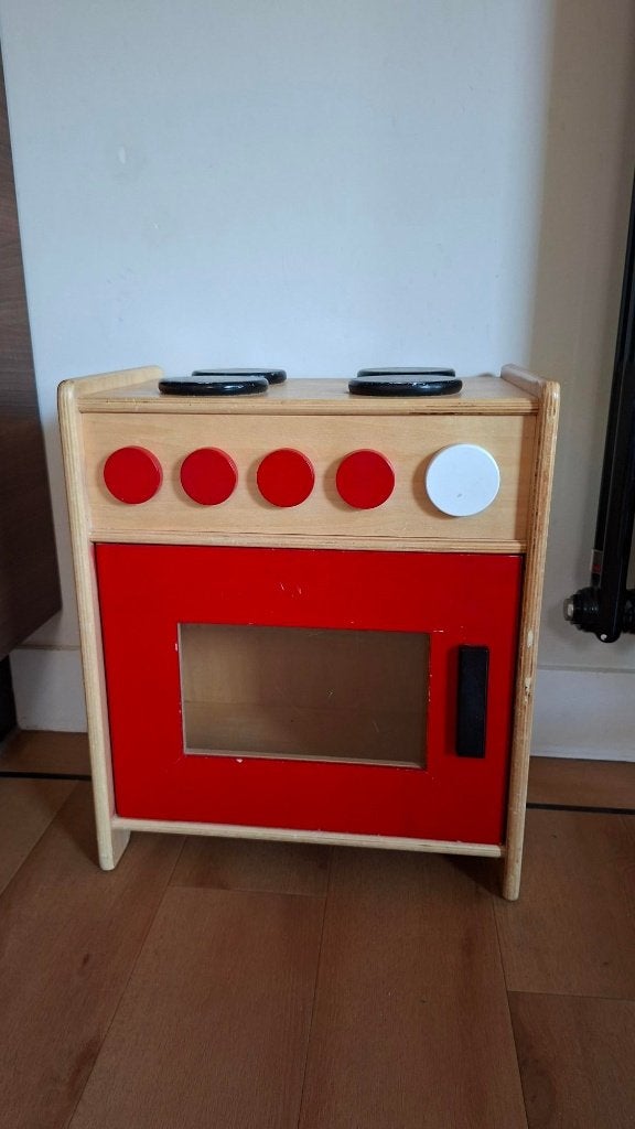 speelkeukentje, Kinderen en Baby's, Speelgoed | Speelkeukens, Ophalen, Gebruikt, Hout, Speelkeuken