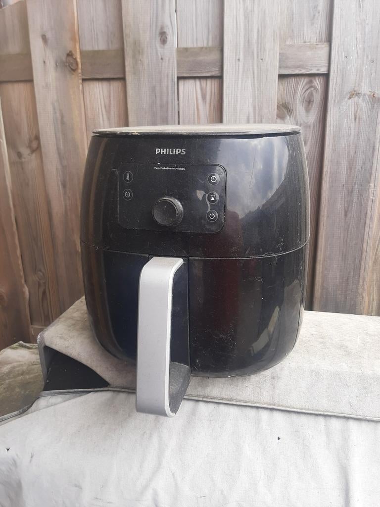 Philips Airfryer - Zwart, Gebruikt/klusser, Ophalen of Verzenden, Gebruikt, Airfryer