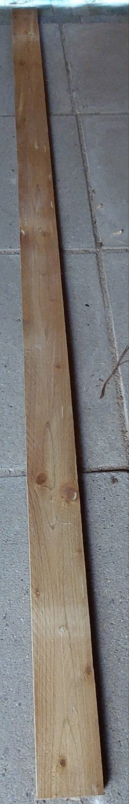 Houten plank - Gebruikt, in goede staat, Doe-het-zelf en Verbouw, Hout en Planken, Gebruikt, 25 tot 50 mm, Grenen, 200 tot 250 cm