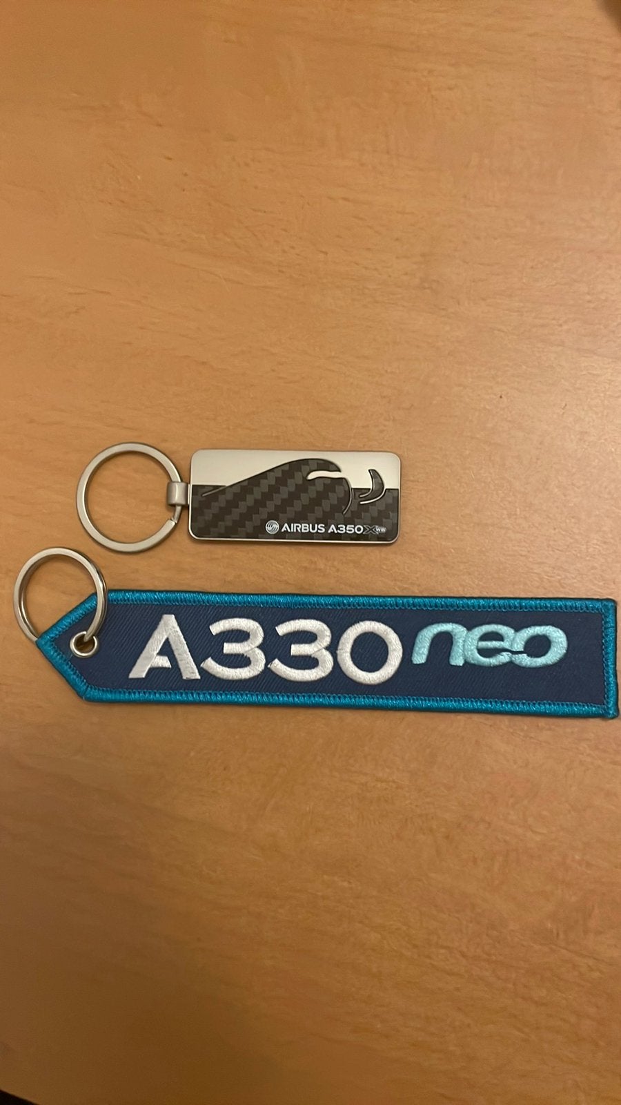 ️ Airbus A330neo & A350 XWB sleutelhangers, Ophalen of Verzenden, Zo goed als nieuw