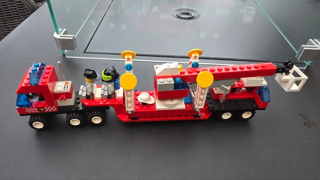 Lego City Brandweerwagen met hoogwerker (set 6477), Ophalen of Verzenden, Gebruikt