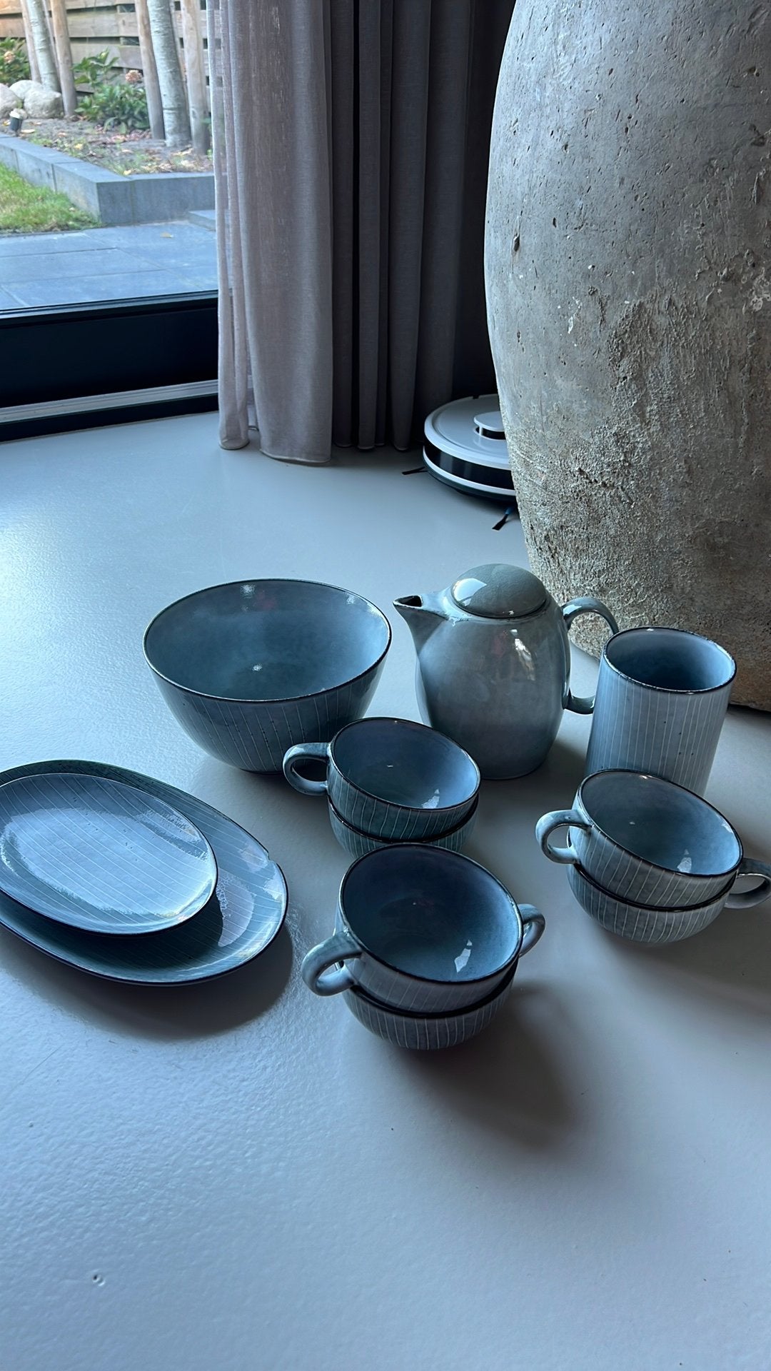Broste copenhagen servies, Huis en Inrichting, Ophalen, Zo goed als nieuw, Overige stijlen, Kop(pen) en/of Schotel(s)