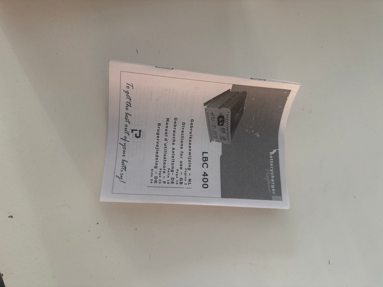 Proline LBC 400 Acculader - uitstekende staat, Ophalen of Verzenden, Nieuw, Universele onderdelen