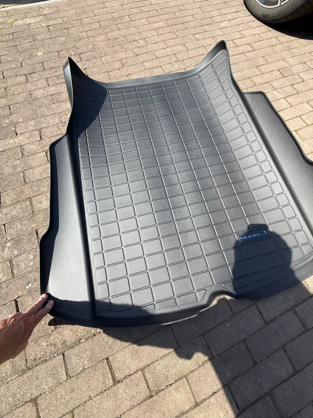 Nieuwe Tesla Model 3 kofferbak mat, Ophalen, Zo goed als nieuw