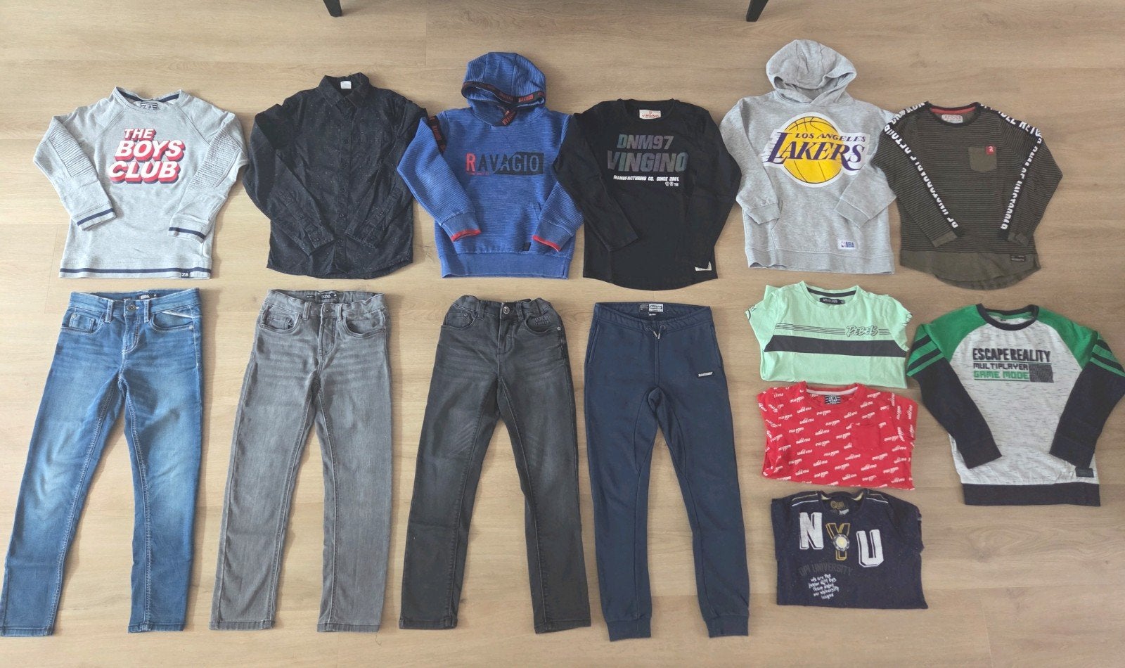 Pakket jongenskleding maat 134/140, Kinderen en Baby's, Kinderkleding | Maat 134, Ophalen of Verzenden, Gebruikt, Jongen