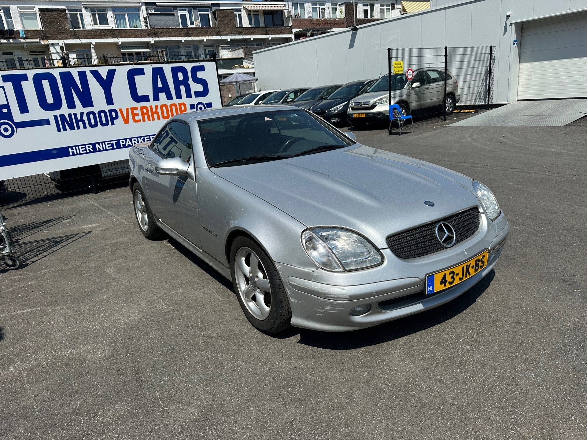 Mercedes-Benz SLK-klasse 230 K., Auto's, Achterwielaandrijving, Gebruikt, 4 cilinders, Cabriolet
