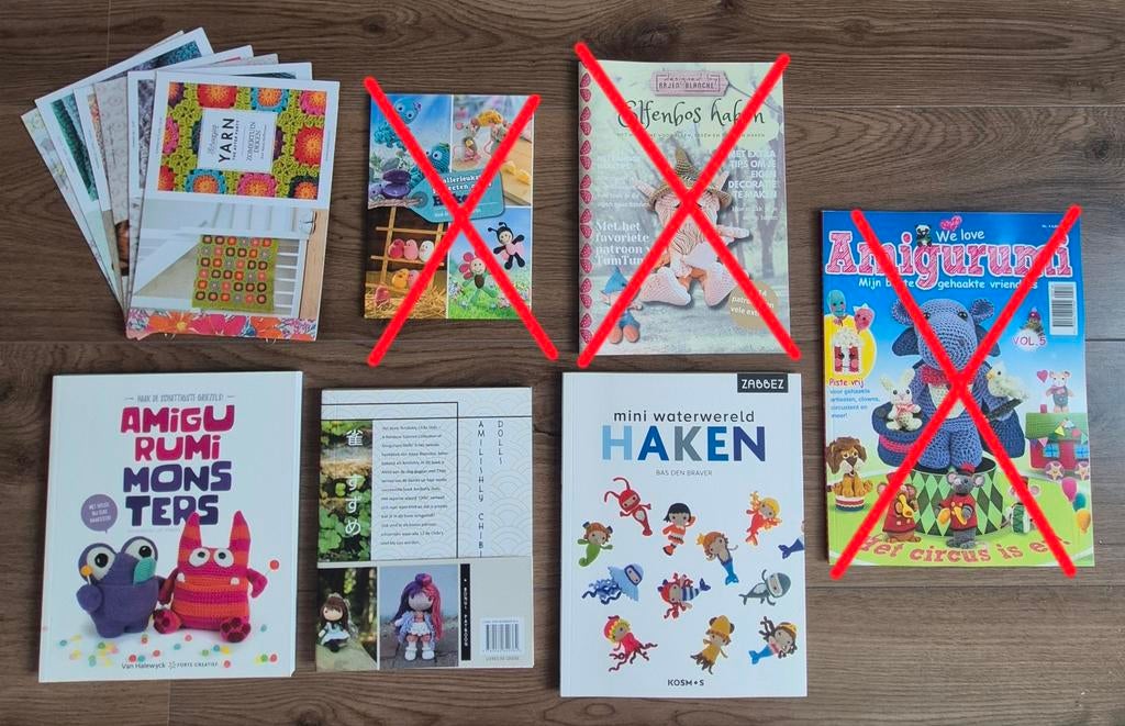 Haakboeken, haak boek, nieuw/zgan, amigurumi, sjaals, Hobby en Vrije tijd, Ophalen of Verzenden, Nieuw