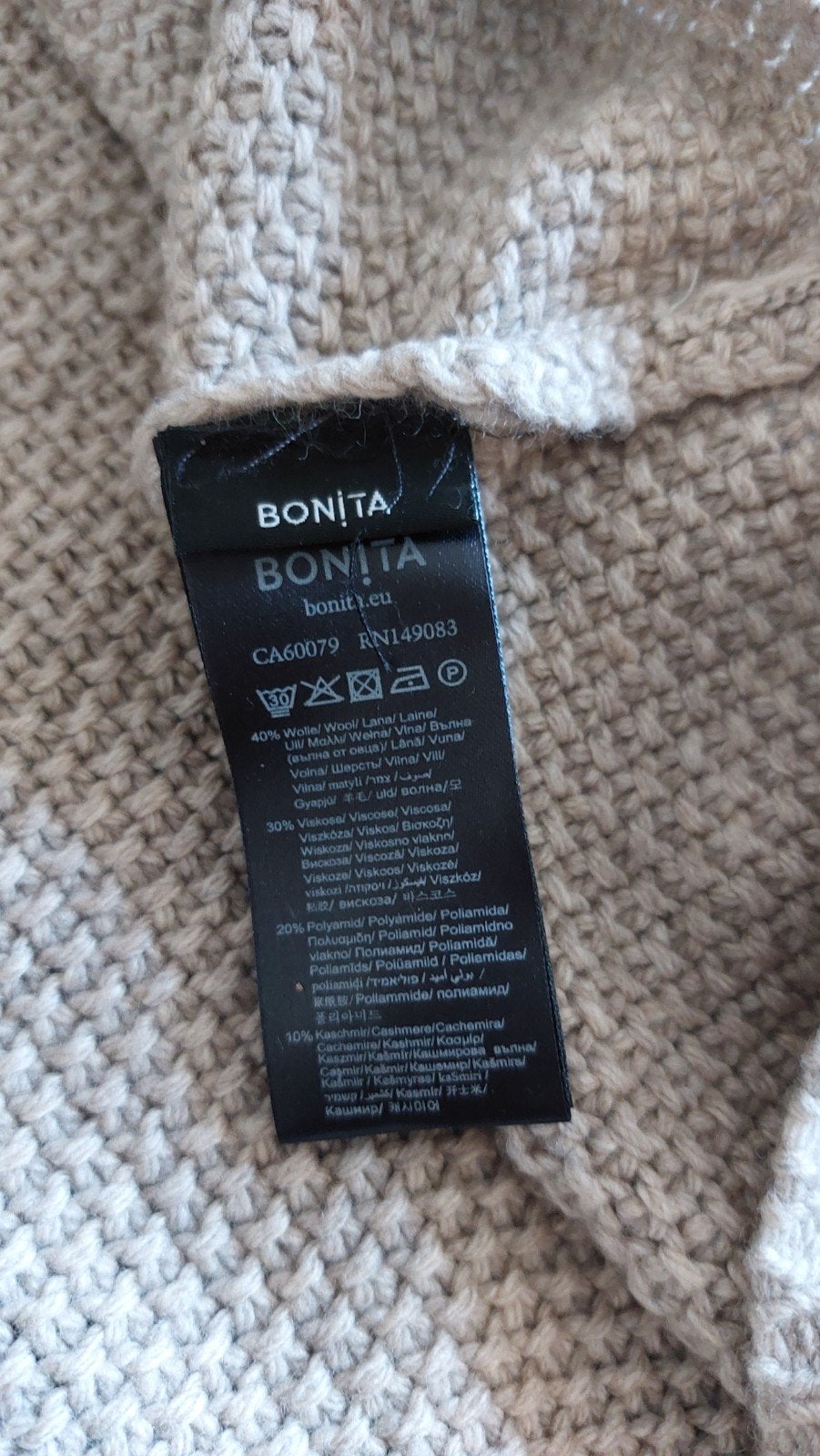 te koop bonita poncho, Kleding | Dames, Ophalen of Verzenden, Zo goed als nieuw, Maat 38/40 (M)