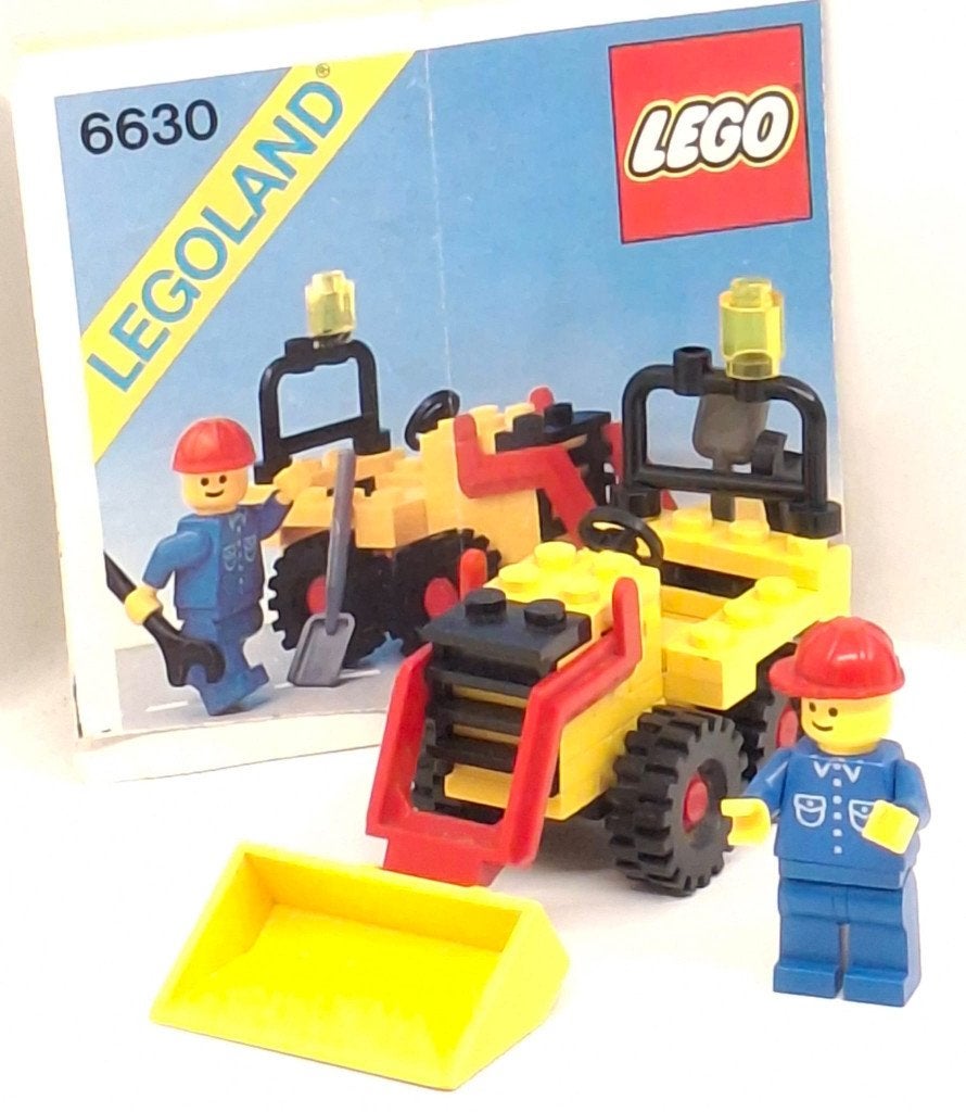 Lego 6630 Vintage Bucket Loader LEGOLAND, Kinderen en Baby's, Speelgoed | Duplo en Lego, Gebruikt, Lego, Ophalen of Verzenden