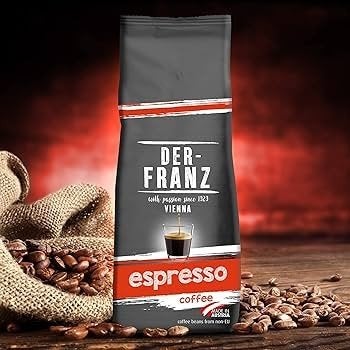 Der Franz Espresso Koffiebonen - 1kg, Ophalen of Verzenden