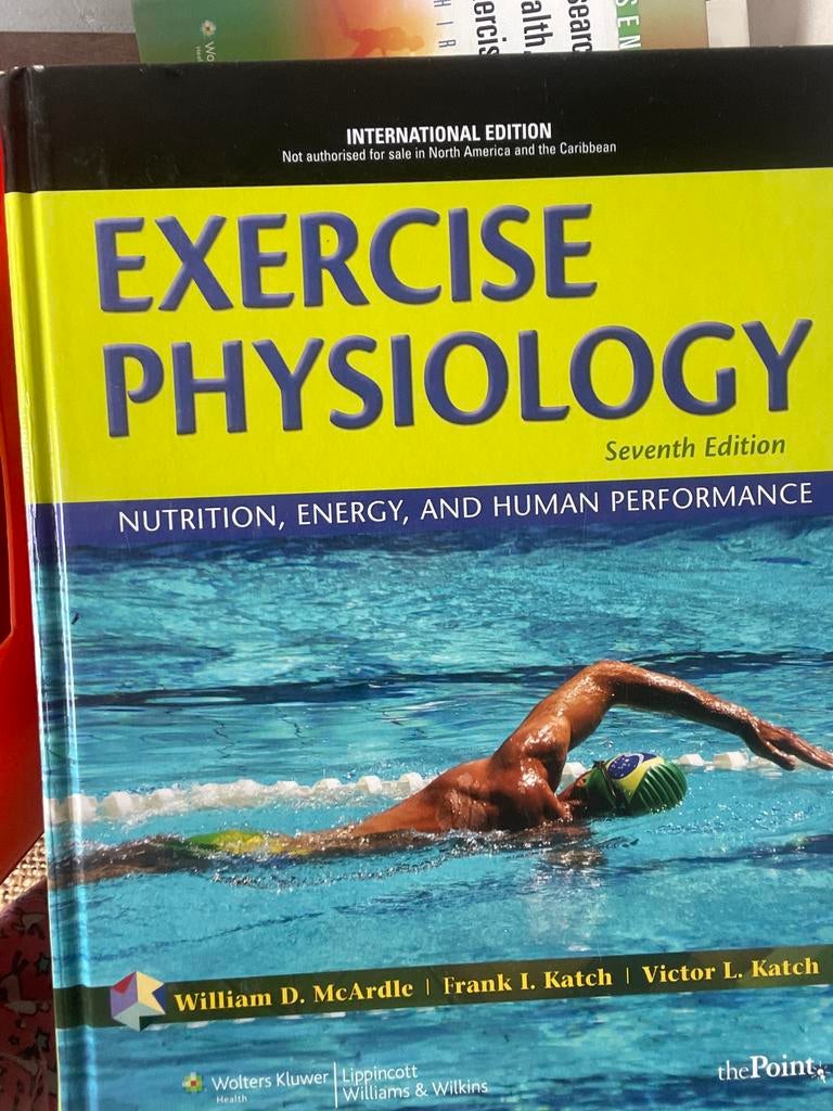 Exercise Physiology: Nutrition, Energy, Human Performance, Boeken, Studieboeken en Cursussen, Ophalen of Verzenden, Beta, Gelezen