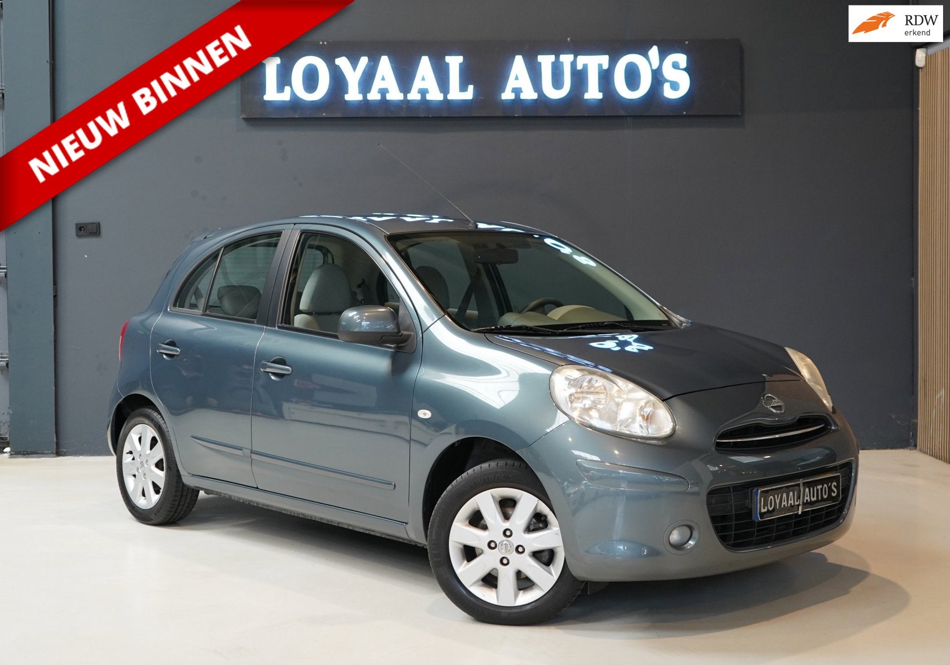 Nissan Micra 1.2 Acenta | AIRCO | ELEK.RAMEN | NAP | APK., Voorwielaandrijving, Euro 5, Stof, Gebruikt