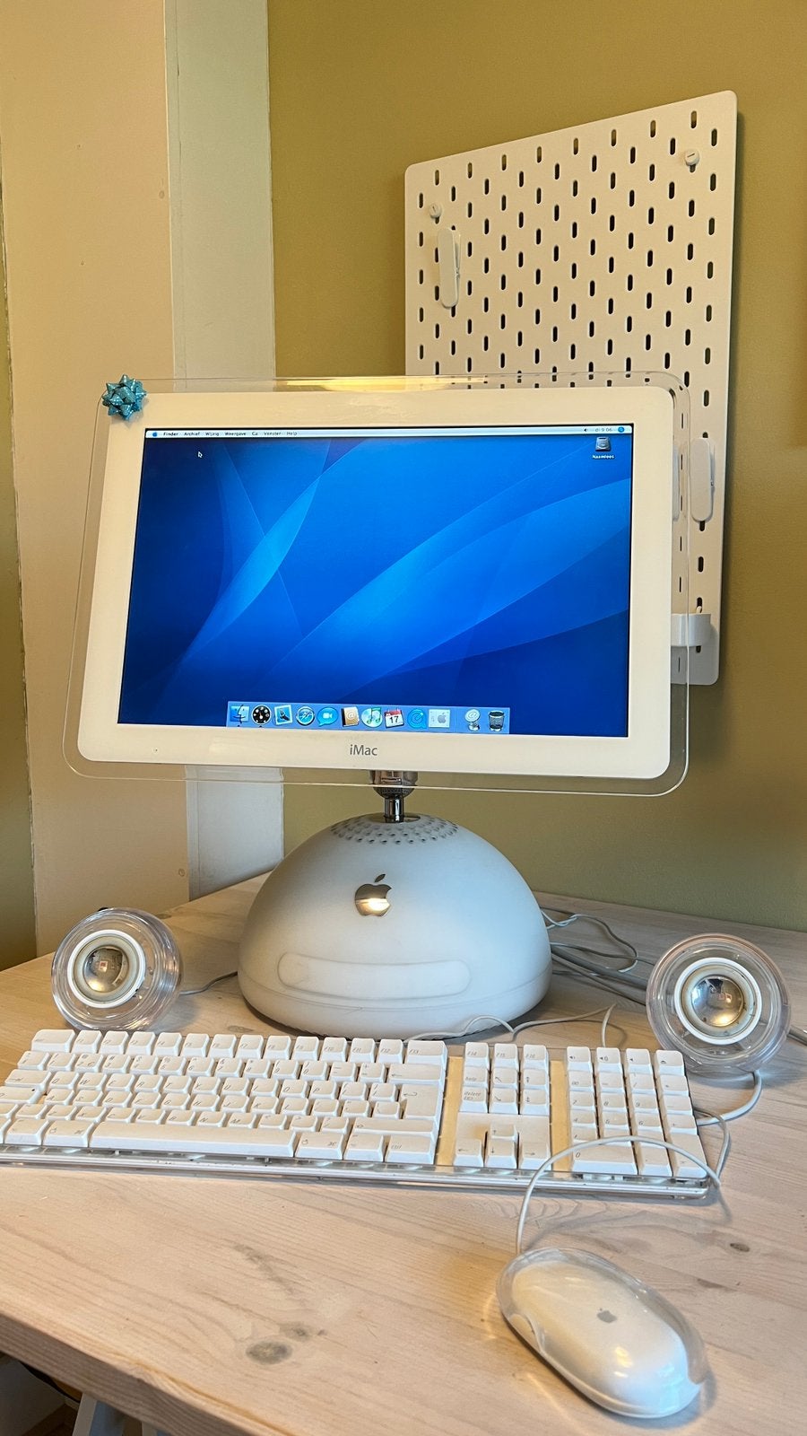 Apple iMac G4 17 inch – in originele doos | Mac OS X Tiger, Computers en Software, Apple Desktops, Ophalen, Gebruikt, 17 inch, 74,5 GB opslag capaciteit