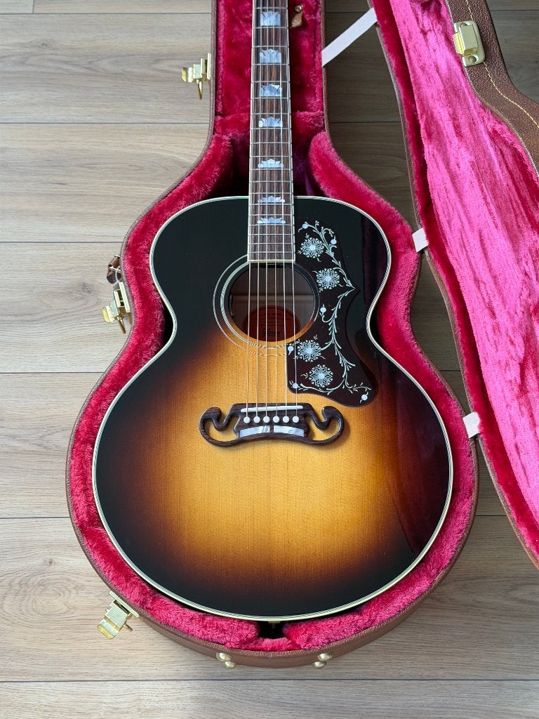 Gibson Custom Shop J-200 Junior Sunburst Greatest Hits, Ophalen of Verzenden, Zo goed als nieuw, Western- of Steelstringgitaar