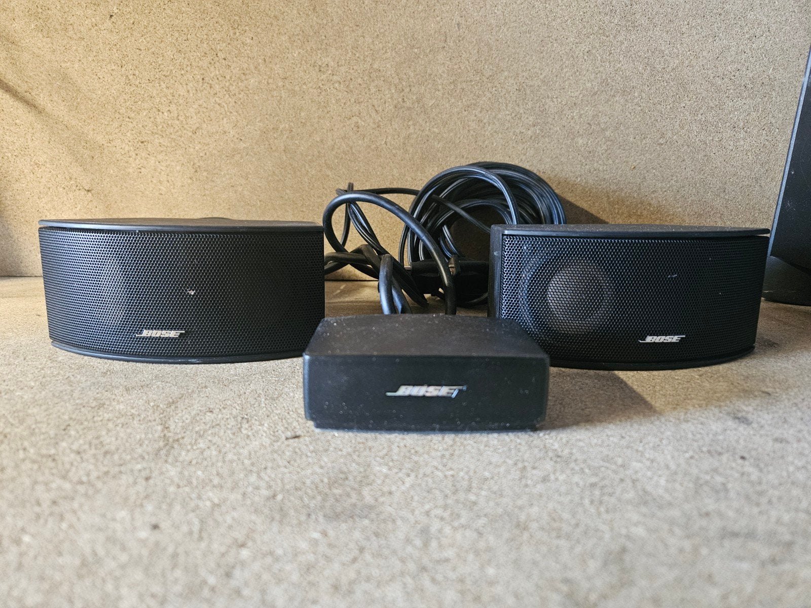 Bose CineMate GS Series II Home Cinema Speaker Systeem, 70 watt of meer, Zo goed als nieuw, Overige spelers, Ophalen