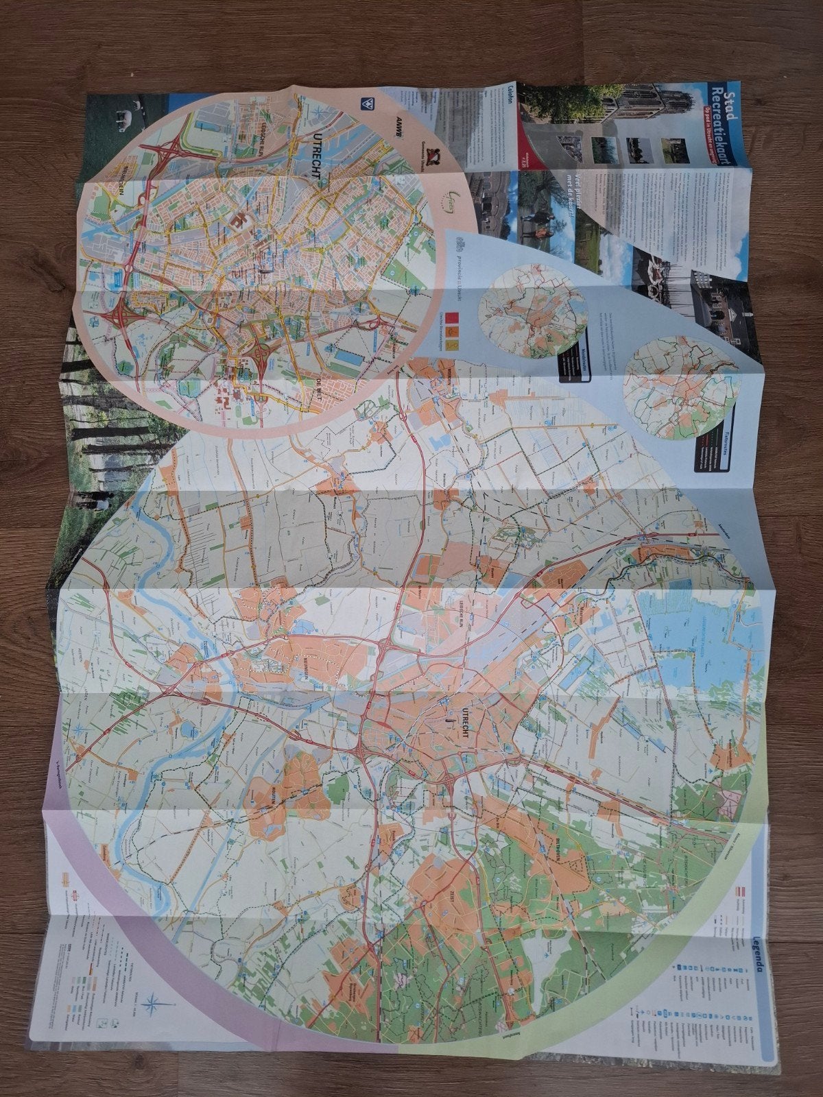 Utrecht en omgeving 2003, Ophalen of Verzenden, 1800 tot 2000, Nederland, Landkaart