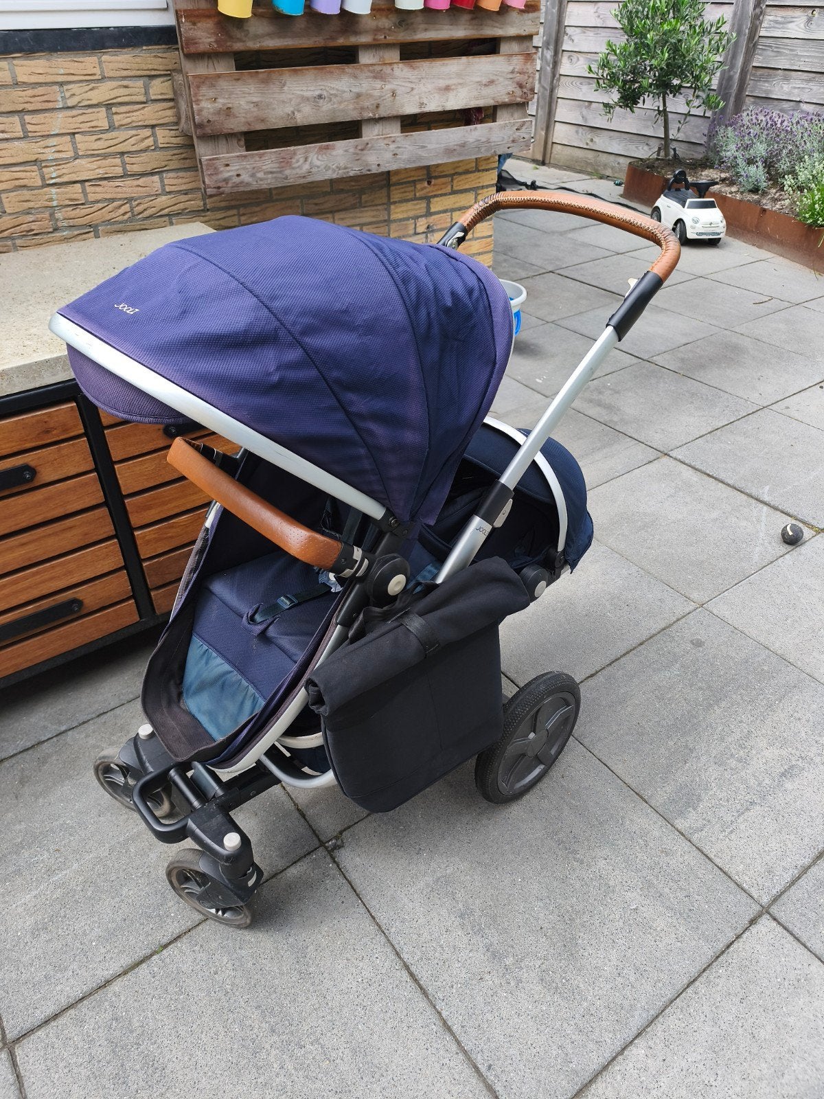 Joolz Geo 2 Duo Parrot Blue, Gebruikt, Combiwagen, Verstelbare duwstang, Ophalen