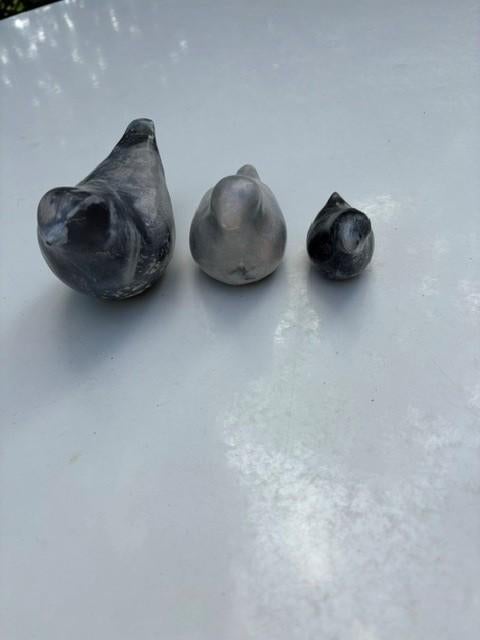 3 set vogeltjes aardewerk, Verzamelen, Ophalen of Verzenden, Zo goed als nieuw, Dier