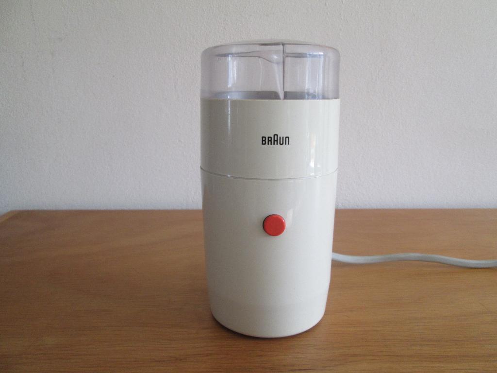 Vintage / Braun koffiemolen uit 1965 / Nieuwstaat / Retro, Ophalen of Verzenden, Zo goed als nieuw, Overige modellen, Koffiebonen