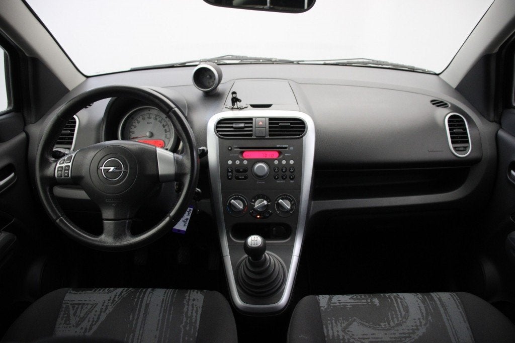 Opel AGILA 1.0 Edition - Airco, Multifunctioneel Stuur, Trek, Auto's, 21 km/l, Euro 5, Gebruikt, Met garantie (alle)