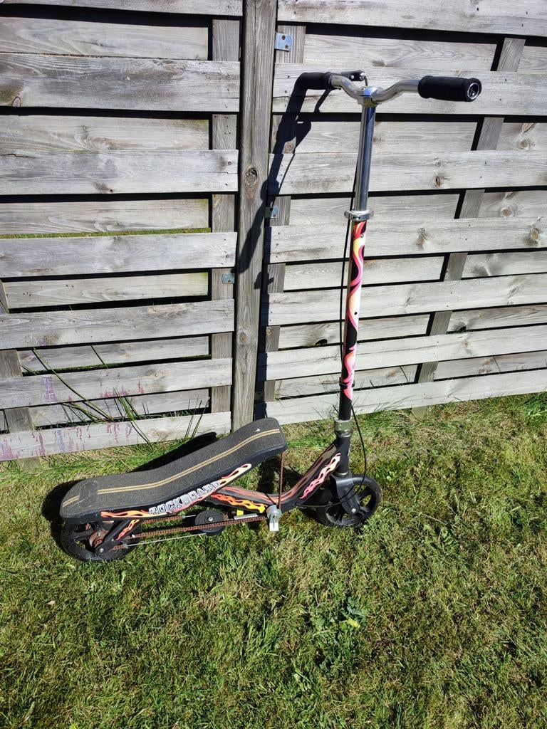Stuntstep met vlammen design - Gebruikt, Ophalen, Gebruikt, Gewone step