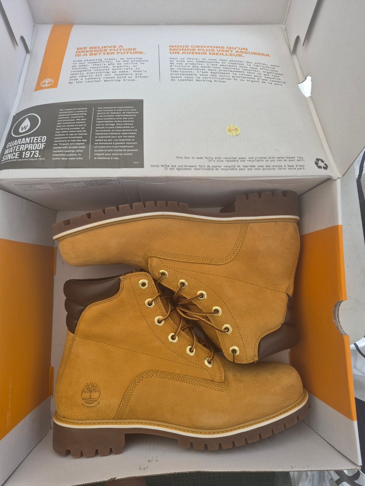 Timberland Waterproof Boots -  nieuw, Kleding | Dames, Geel, Lage of Enkellaarzen, Nieuw, Ophalen of Verzenden