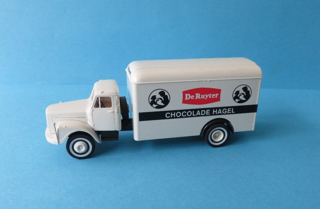 Brekina, Scania LS 110 De Ruyter, Hobby en Vrije tijd, Modelauto's | 1:87, Ophalen of Verzenden, Nieuw, Bus of Vrachtwagen, Brekina