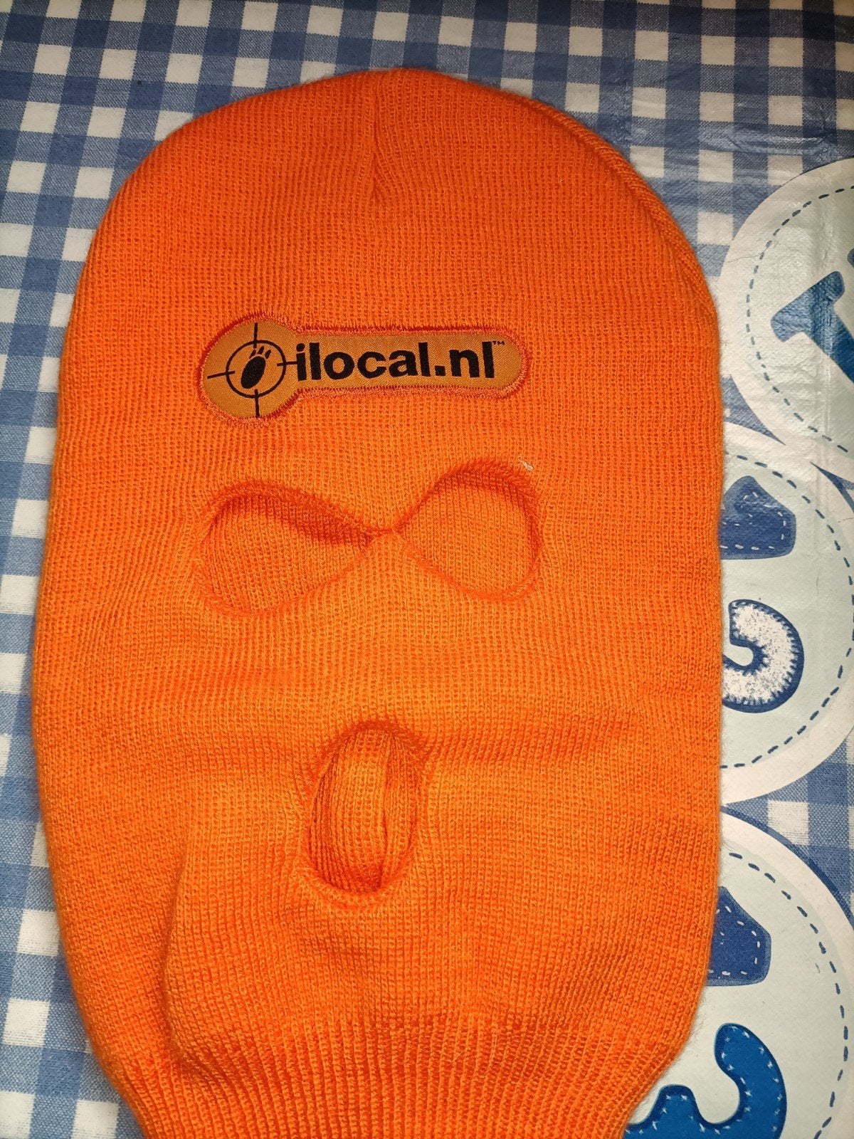Oranje overval muts, Ophalen of Verzenden