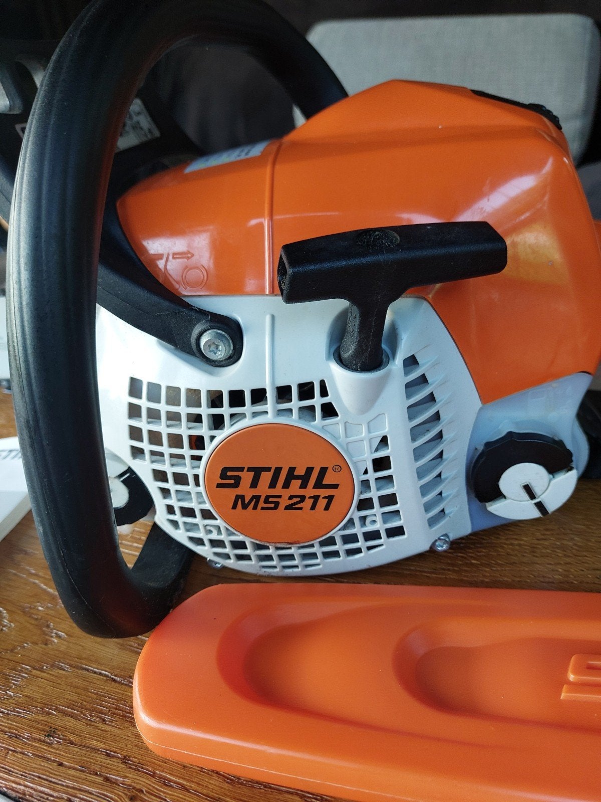 stihl ms 211 kettingzaag, Tuin en Terras, Hand-tuingereedschap, Ophalen, Zo goed als nieuw
