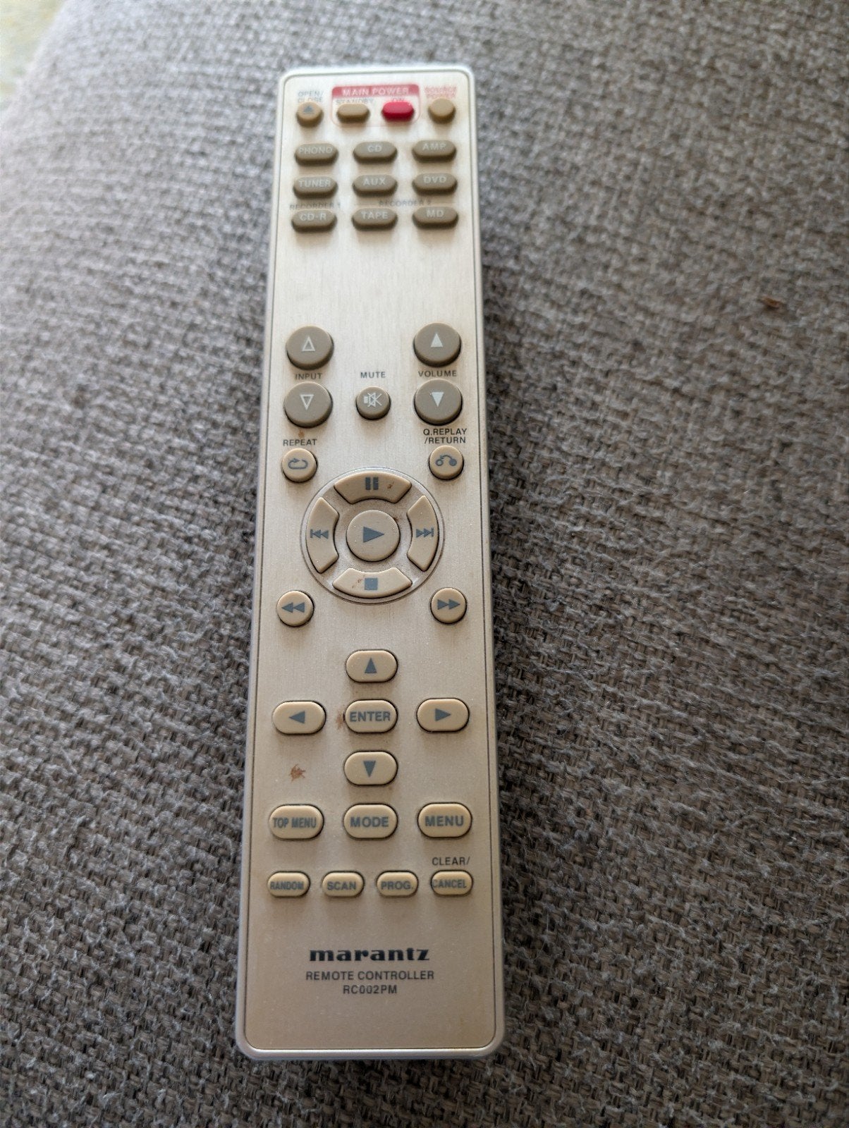 Marantz RC002PM afstandsbediening voor PM7001 versterker, Ophalen of Verzenden