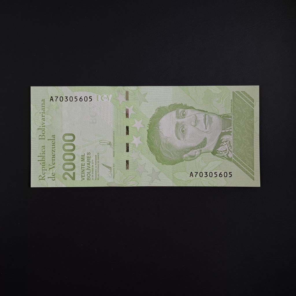 20000 bolivar Venezuela #038, Postzegels en Munten, Bankbiljetten | Amerika, Verzenden, Zuid-Amerika, Los biljet