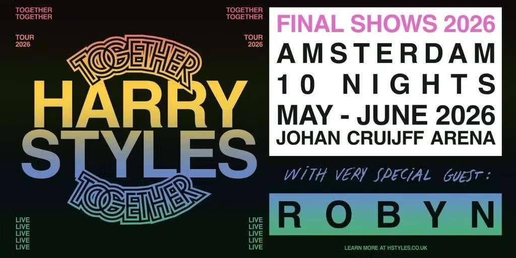 Harry Styles | 22 mei | KISS en/of SQUARE, Drie personen of meer, Mei