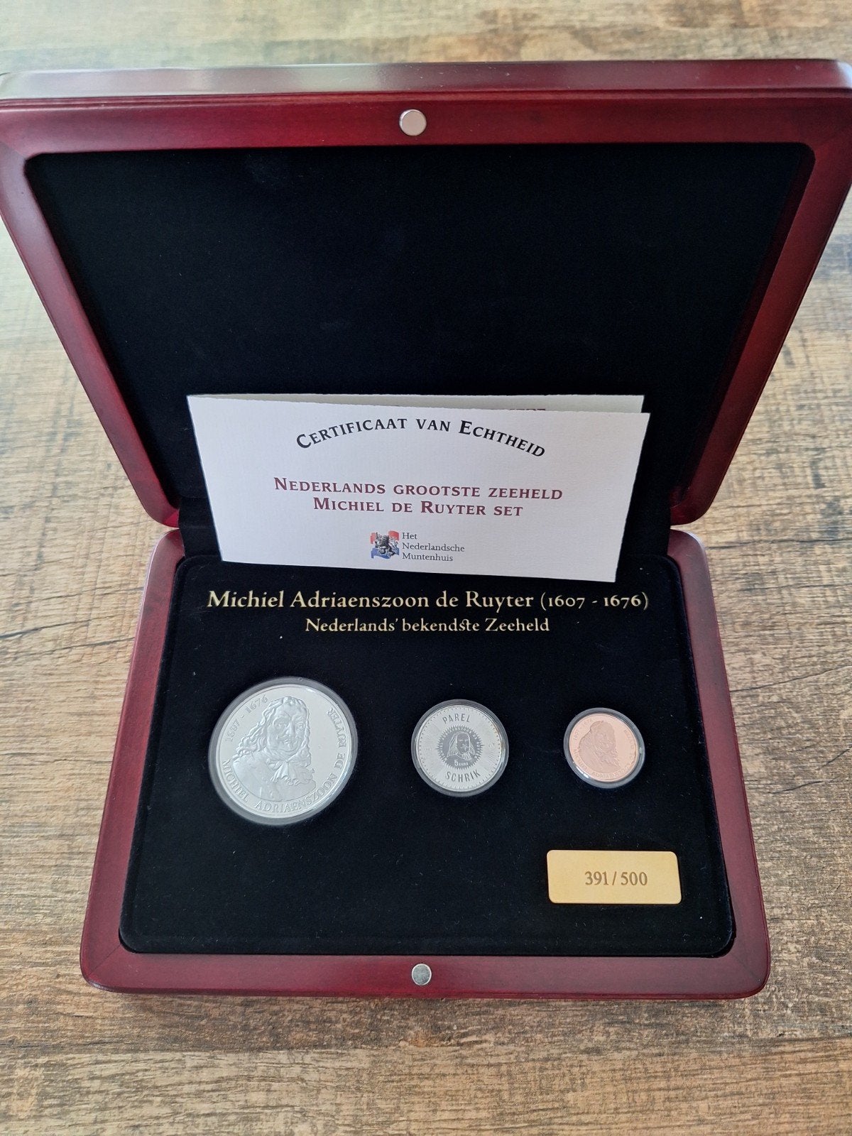 Michiel de Ruyter set, Ophalen of Verzenden, Koningin Beatrix, Euro's, Zilver