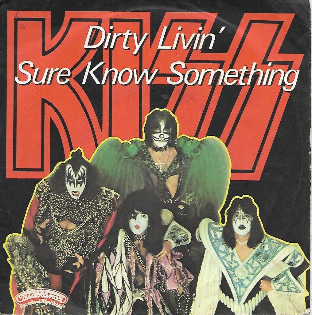 Kiss - Dirty livin, Verzenden, Gebruikt, 7 inch, Pop