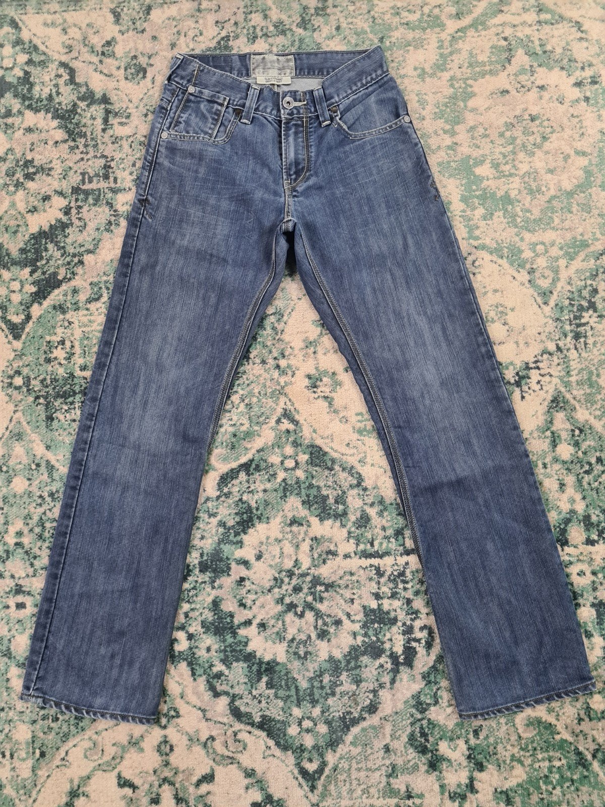 Levi's slim straight fit W29 L32 Dames Tulsi2932 High-rise, Blauw, W32 (confectie 46) of kleiner, Ophalen of Verzenden, Zo goed als nieuw