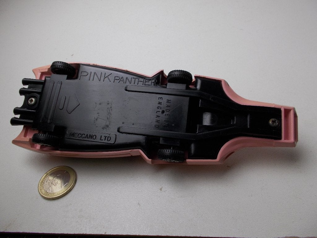 1977 Dinky Toys 354 (2e Versie!) PINK PANTHER JETCAR., Ophalen of Verzenden, Zo goed als nieuw, Auto, Dinky Toys