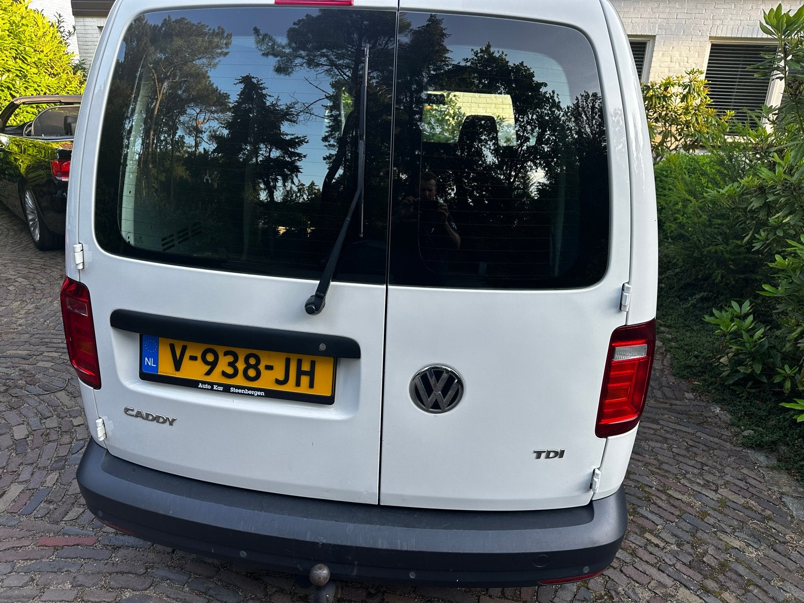 Volkswagen Caddy Maxi 2.0 TDI met BMT L2h1 75pk 2017, Auto's, 74 pk, Zwart, 4 cilinders, Volkswagen