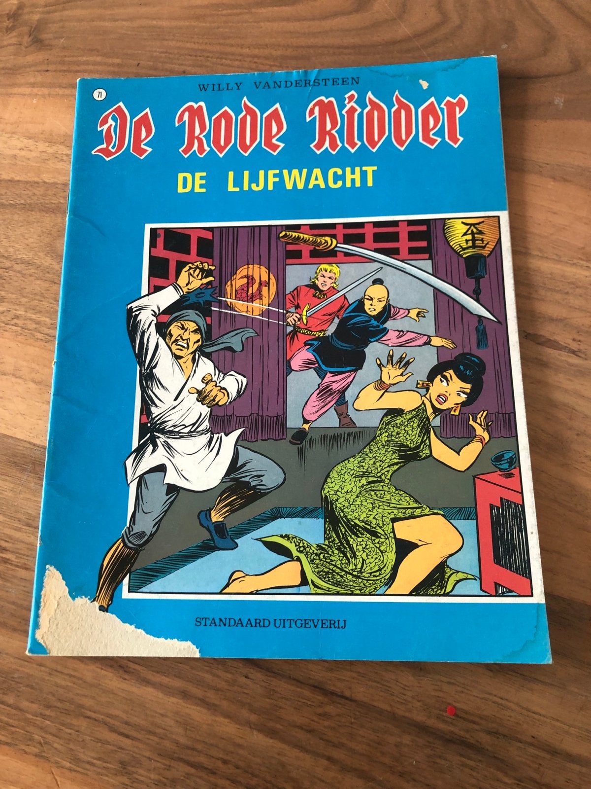 De Rode Ridder - De Lijfwacht (nr. 71), Eén stripboek, Ophalen of Verzenden, Gelezen