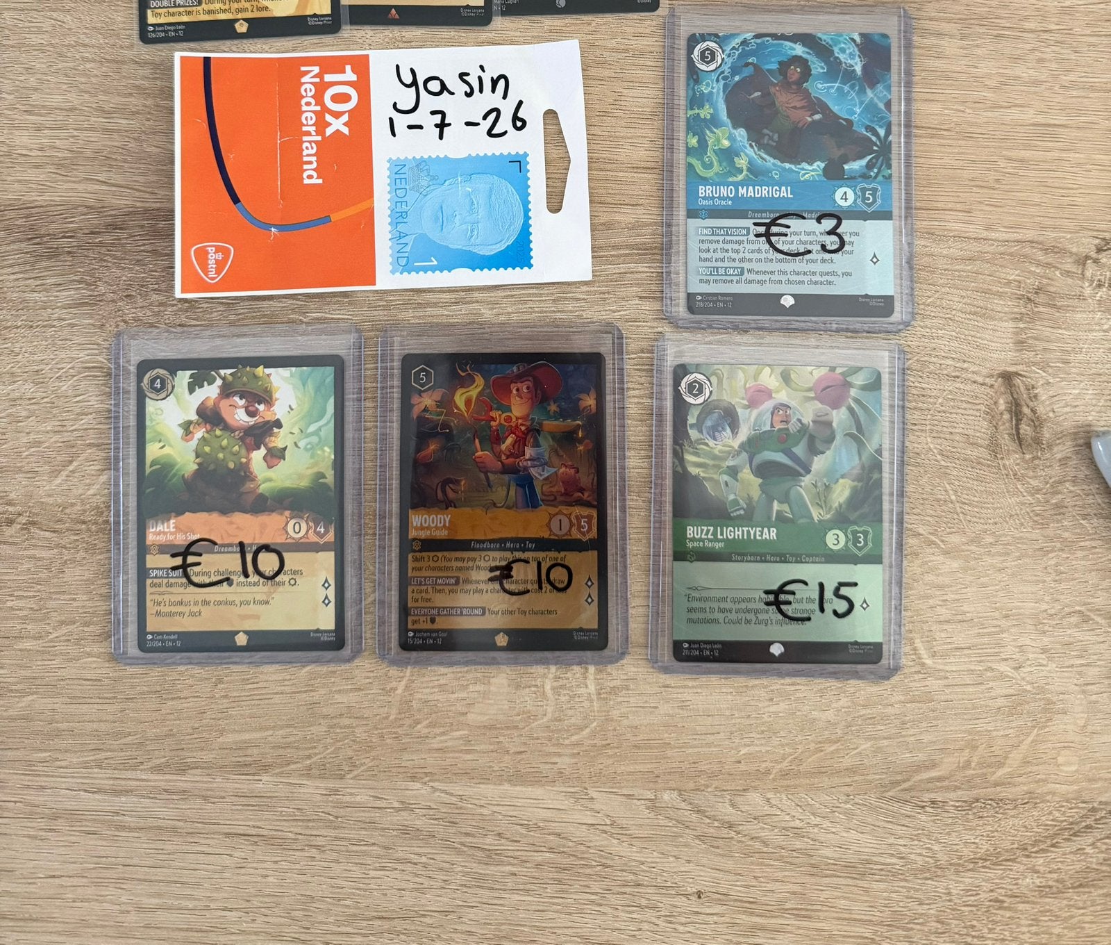 Disney Lorcana Wilds Unknown hits onder marktprijs, Ophalen of Verzenden, Zo goed als nieuw