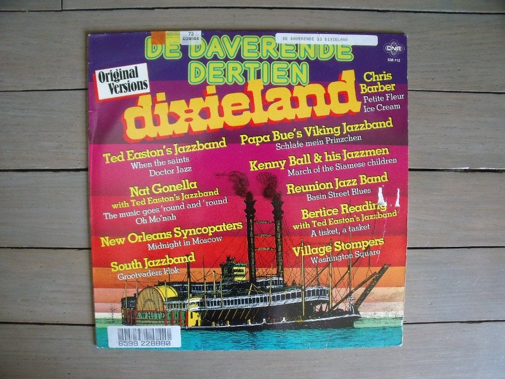 De Daverende Dertien Dixieland, LP, Gebruikt, Ophalen of Verzenden, 12 inch