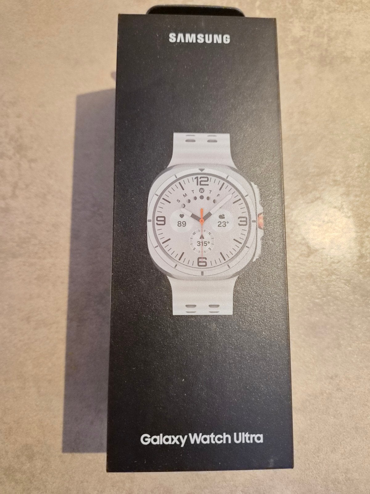 Samsung Galaxy Smartwatch Ultra (2025), Ophalen of Verzenden, Nieuw, Zwart, Android