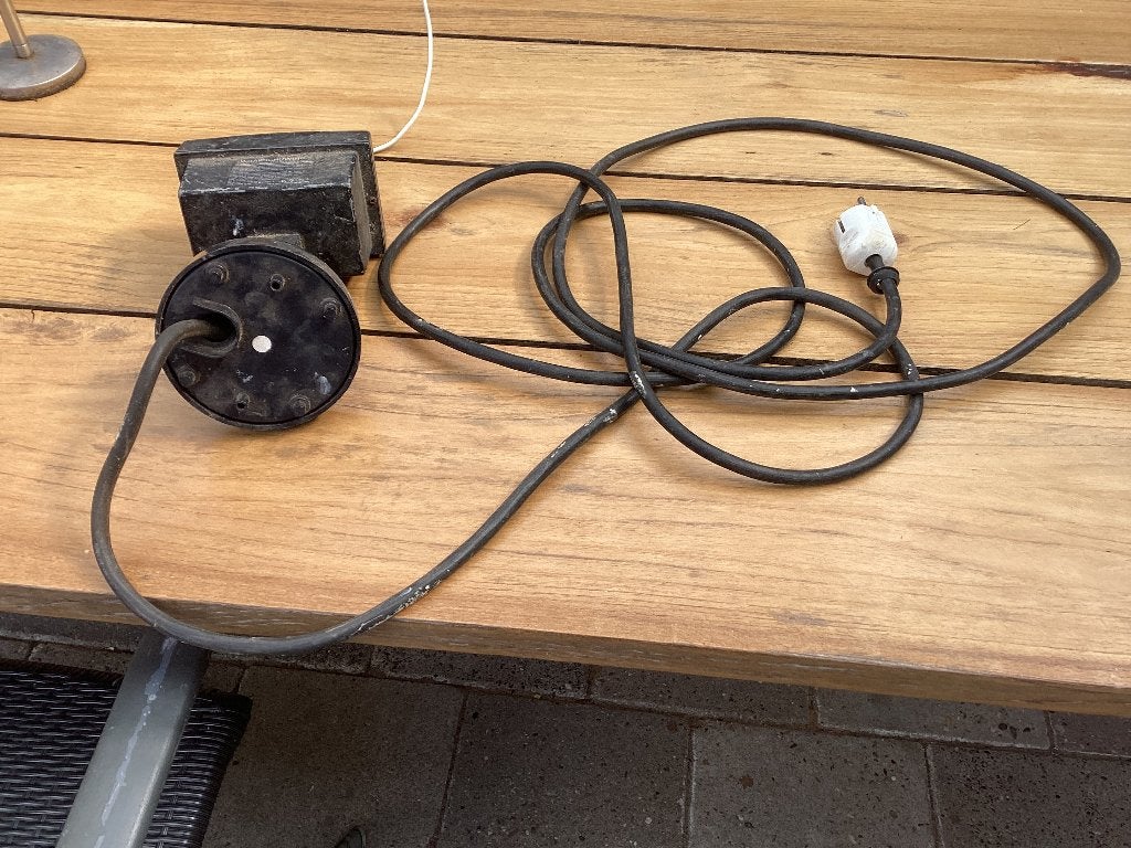 Halogeen lamp met stekker en transformator, Ophalen, Gebruikt, 60 watt of meer, Daglicht