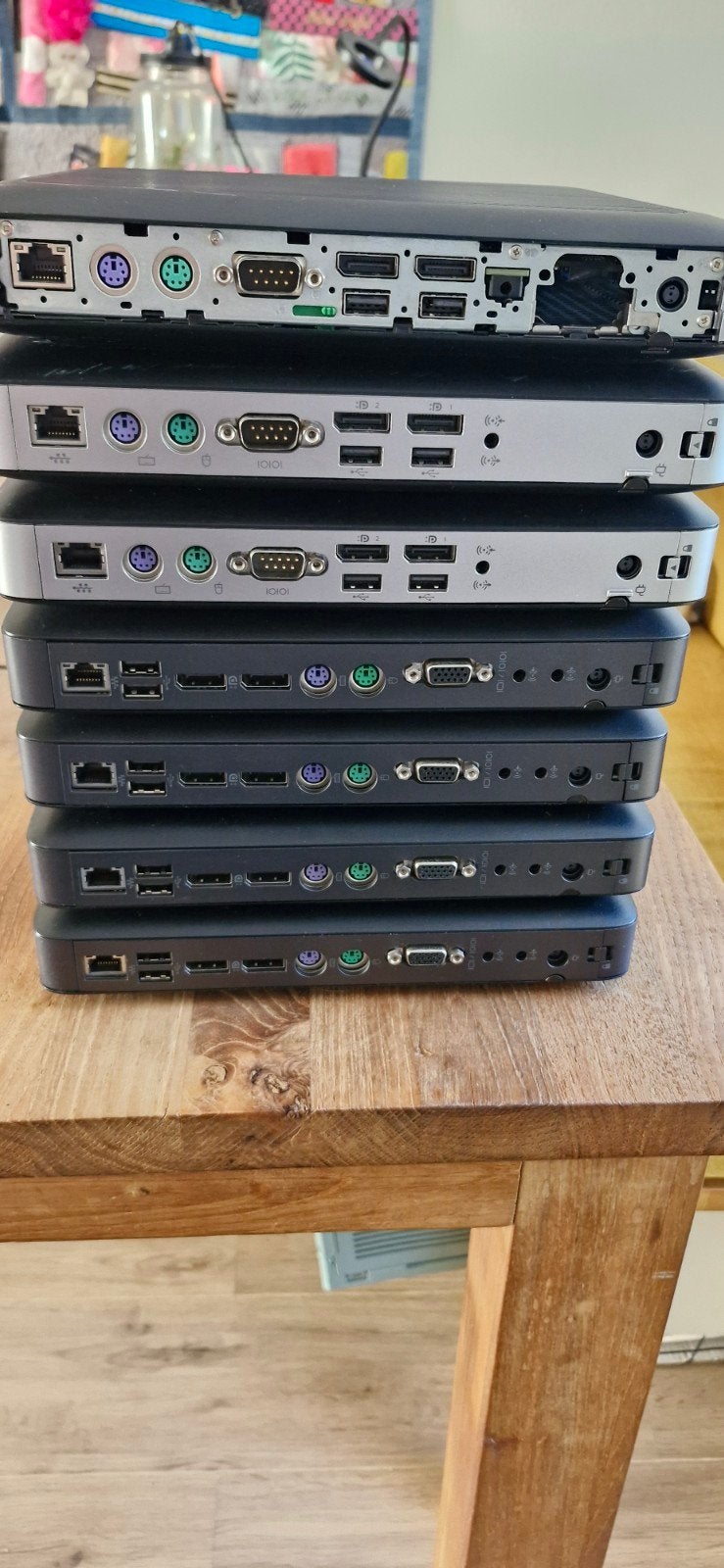 7 HP Thin Clients 4xT620 + 3xT630 zie foto's!!, Computers en Software, Gebruikt, 2 tot 3 Ghz, AMD GX-420GI Quad-Core, HP