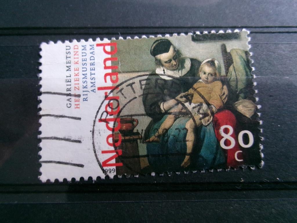 1999 - gabriel metsu (781a), Postzegels en Munten, Verzenden, Gestempeld