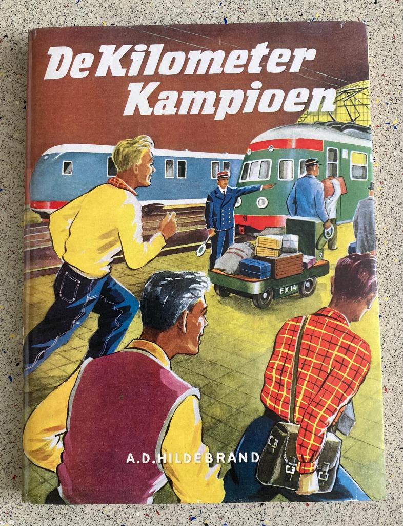 De Kilometer Kampioen ( spoorwegen NS ), Boeken, Verzenden, Zo goed als nieuw, Plaatjesalbum