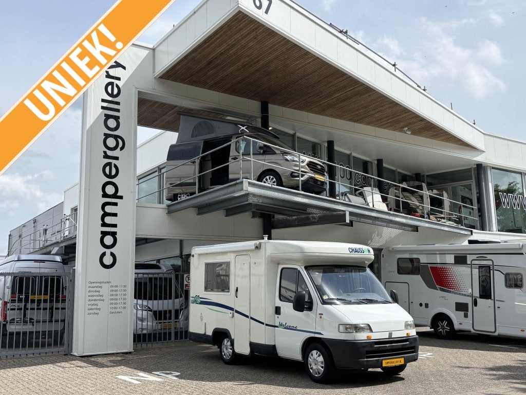 Chausson Welcome 50 5.40m COMPACT! RONDZIT + KLAPBED, Ringverwarming, Fiat, Tot en met 2, 5 tot 6 meter