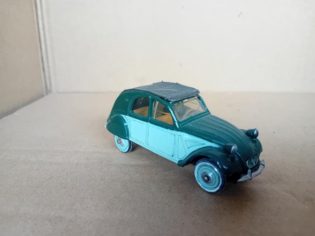 Norev Citroën 2CV az Luxe, Ophalen of Verzenden, Auto, Norev