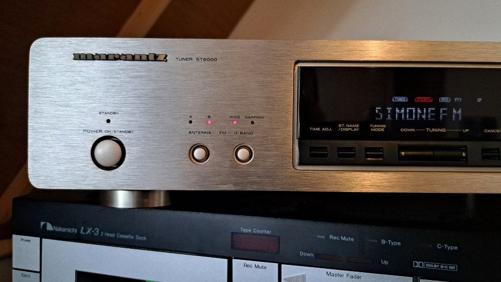Marantz ST 6000 tuner (champagne), Ophalen, Zo goed als nieuw, Analoog