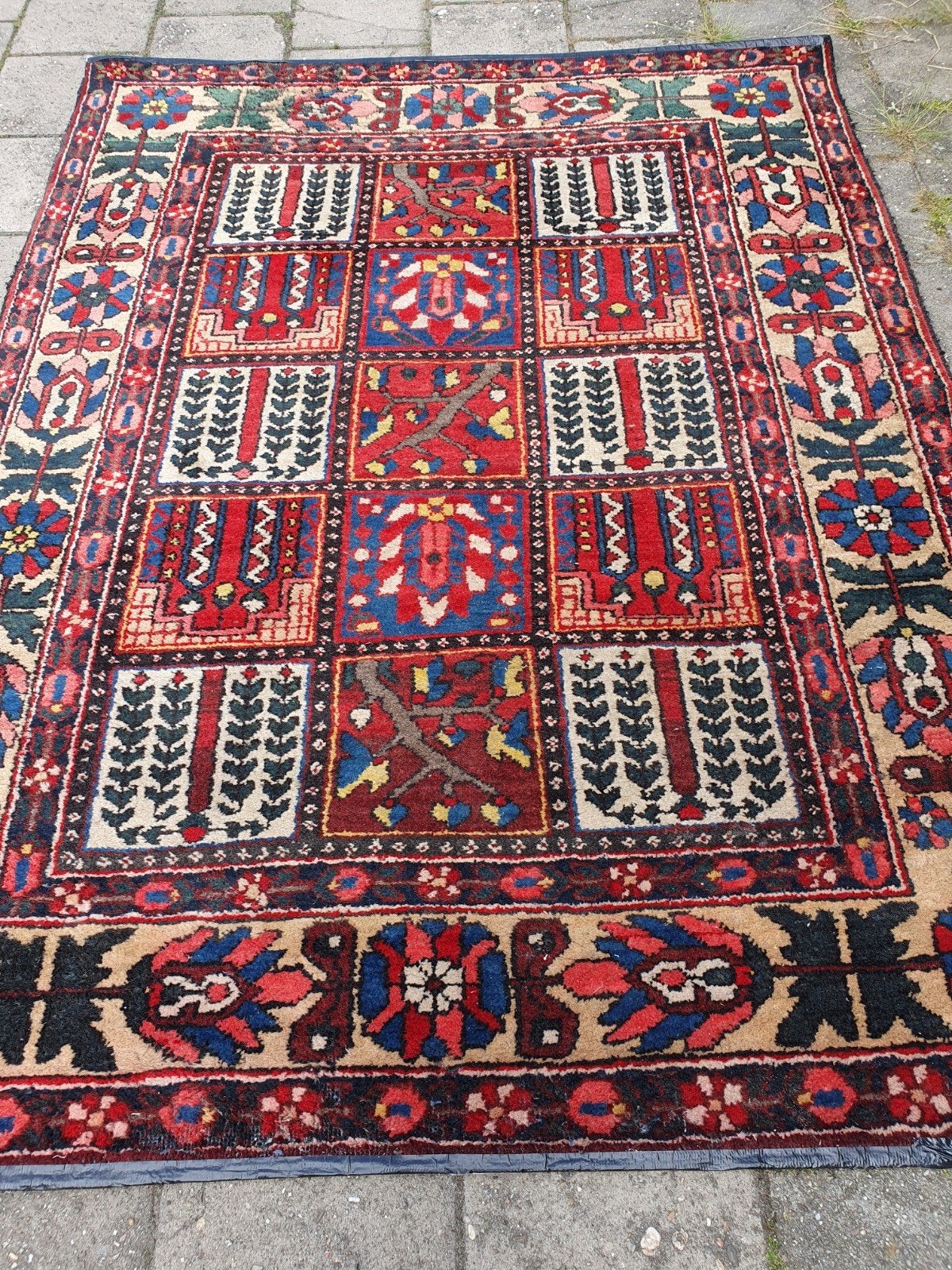 Perzisch tapijt 200x150 cm., Gebruikt, 100 tot 150 cm, Ophalen of Verzenden, 150 tot 200 cm